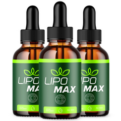 Lipo Max Drops Advanced Formula Health & Fitness Supplement (3 Pack 180 Serving)