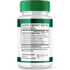 (5 Pack) Virasurge Advanced Male Support Max Supplement Vira Surge 300 Capsules