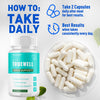 Image of (2 Pack) Truewell Nootropic Natural Super Nerve Supplement True Well 120 Capsule