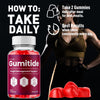Image of (3 Pack) Gumitide ACV Gummys 1000MG Advanced Gumi Tide Supplement 180 Gummies