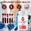 Image of (1 Pack) A1 Blood Support Advanced Blood Health Vitamin Supplement 60 Capsules