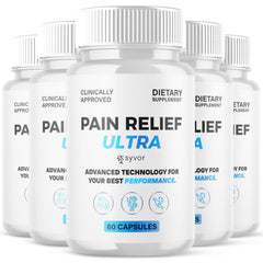 (5 Pack) Pain Relief Ultra Nootropic Formula Natural Max Supplement 300 Capsules