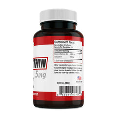 Astaxanthin Powerful Antioxidant Support 5mg 60 Capsules