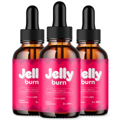 (3 Pack) Jelly Burn Drops Advanced Health & Fitness Formula JellyBurn 90 Serves