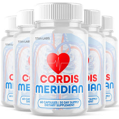 (5 Pack) Cordis Meridian Advanced Blood Support Vitamin CordisMeridian 300 Capsules