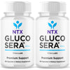 Image of (2 Pack) Gluco Sera+ Pills Advanced Blood Health Support Supplement GlucoSera+ 120 Capsules