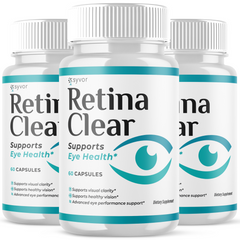 Retina Clear Capsules, RetinaClear Eye Health Support (3 Pack- 180 Capsules)