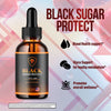 Image of (2 Pack) Black Sugar Protect Drops Advanced Blood Support Supplement 60 Servings