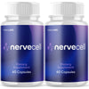 Image of (2 Pack) Nervecell Nootropic Natural Brain Supplement Nerve Cell 120 Capsules
