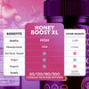 Image of (5 Pack) Honey Boost XL Advanced Male Support Pill HoneyBoostXL Vitamin 300 Capsules