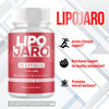 Image of Lipojaro Advanced Formula Supplement to Support Digestion & Fitness 180 Capsules