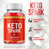Image of (3 Pack) Keto Spark ACV Gummies 1000MG KetoSpark Formula Max Vitamin 180 Gummies