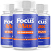 Image of (3 Pack) Focus Max Pill Nootropic Natural Brain Supplement FocusMax 180 Capsules