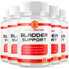 (5 Pack) Sweet Restore Bladder Control Prostate & Bladder Support Formula 300 Capsules