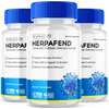 Image of Herpafend Supplement Pills Supports Wellness and Promotes Skin Balance (3 Pack- 180 Capsules)