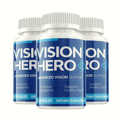 Vision Hero Pills- Vision Hero For Eye and Vision Health (3 Pack - 180 Capsules)