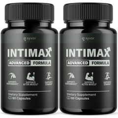 (2 Pack) Intimax for Men Advanced Max Formula Vitamin Supplement 120 Capsules