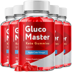 (5 Pack) Gluco Master ACV Gummy Advanced Formula Vitamin GlucoMaster 300 Gummies