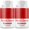 Image of (2 Pack) NeoGluco Pills Advanced Blood Health Max Support Neo Gluco 120 Capsules