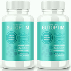 (2 Pack) Gutoptim Supplement Advanced Gut Health Pills 120 Capsules