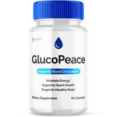 GlucoPeace Blood Support Gluco Peace Glycogen Supplement 60 Capsules
