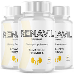 (3 Pack) Renavil Pills Advanced Energy & Wellness Support Formula 180 Capsules