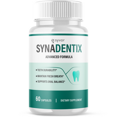 Syna Dentix Supplement Pills Oral Probiotic Support Healthy Teeth and Gums 60 Capsules (1 Pack)