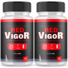Image of (2 Pack) Red Vigor Pills Advanced Male Support Supplement RedVigor 120 Capsules
