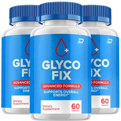 (3 Pack) Glyco Fix Supplement- GlycoFix Advanced 180 Capsules