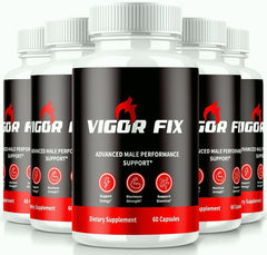 (5 Pack) Vigor Fix Male Health Pills to Enhance Masculine Vitality and Libido - ARMOLEY