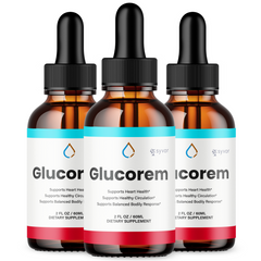 Glucorem Blood Support Drops Advanced Vitamin Supplement (3 Pack)