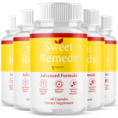 (5 Pack) Sweet Remedy Advanced Blood Support Supplement SweetRemedy 300 Capsules