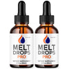 Image of (2 Pack) Melt Drops Pro Natural Health & Fitness Formula MeltDrops 60 Servings
