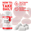 Image of (1 Pack) GlucoRX Advanced Blood Health Support Supplement Gluco RX 60 Capsules