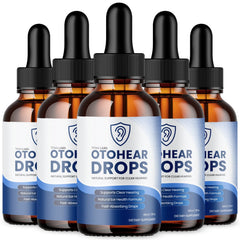 (5 Pack) Otohear Ear Health Support Drops Natural Oto Hear Vitamin 150 Servings