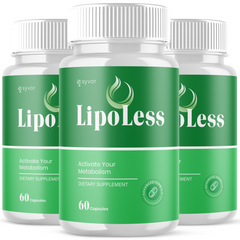 (3 Pack) Lipo Less Advanced Energy & Fitness Supplement LipoLess 180 Capsules
