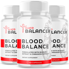 (3 Pack) Glyco Balancer Pills Advanced Blood Health Support GlycoBalancer 180 Capsules