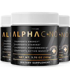 (3 Pack) Alphacino Powder Supplement Support For Weight Management 90 Servings
