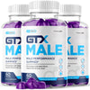 Image of (3 Pack) GTX Male ACV Gummys Male Health Support Supplement GTXMale 180 Gummies