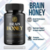Image of (2 Pack) Brain Honey Nootropic Natural Brain Supplement Brain Honey 120 Capsules