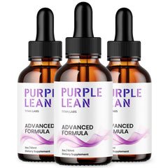(3 Pack) Purple Lean Drops Advanced Health & Fitness Formula PurpleLean 90 Servs