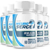 Image of (5 Pack) Neuro Serge Nootropic Natural Brain Supplement NeuroSerge 300 Capsules