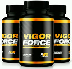 (3 Pack) Vigor Force Pills Supplement 180 Capsules - ARMOLEY