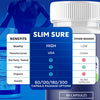 Image of (5 Pack) SlimSure Pills Advanced Formula for Energy & Fitness Slim Sure 300 Capsules