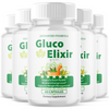 Image of (5 Pack) Gluco Elixir Blood Advanced Support Glycogen Supplement 300 Capsules