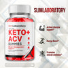 Image of (3 Pack) Slim Laboratory ACV Gummys 1000MG Advanced SlimLaboratory 180 Gummies