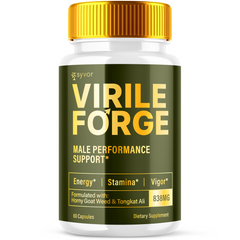 Virile Forge Advanced Supplement Pills (1 Pack - 60 Capsules)