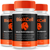 Image of Bio X Cell Pills for Men BioXCell Advanced Male Support Supplement 180 Capsules (3 Pack)