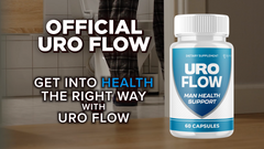 (3 Pack) Uro Flow for Men Prostate Health & Urinary Support Supplement 180 Caps