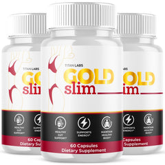 (3 Pack) Gold Slim Advanced Energy & Fitness Formula Vitamin GoldSlim 180 Caps